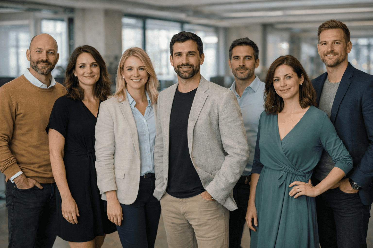 Team working on AI trading platform — Cygne Investoire
